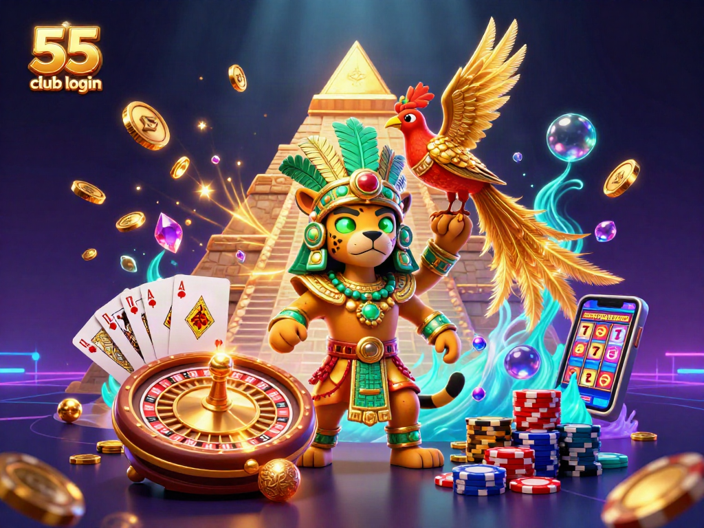 Engage with the thrilling essence of 55 club login at our vibrant casino, featuring dynamic games and alluring visuals.