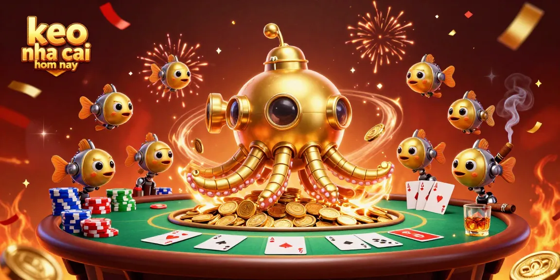 Experience the thrill of keo nha cai hom nay amidst a vibrant casino scene filled with action.